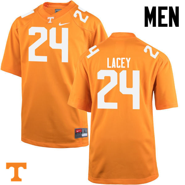Men #24 Michael Lacey Tennessee Volunteers College Football Jerseys-Orange